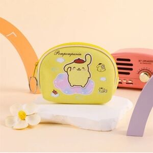 Pompompurin Coin Purse Zipper Yellow